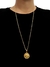 Corrente - 2mm ( 70cm) Com Pingente Verssacis Banhado Ouro 18 - Meu Estilo Joias