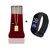 Corrente Masculina Piastrini Italiana - 3mm Adulto e Infantil + Pingente Tudo Posso Banhado Ouro 18 k -