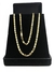 Piastrini Italiana - 3mm + Pingente Cruz Banhado Ouro 18 k - - comprar online