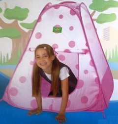 Barraca Toca Infantil Rosa Pronta Entrega - comprar online