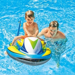 Bote Boia Jet Ski Inflavel Infantil Piscina Mar Intex - comprar online