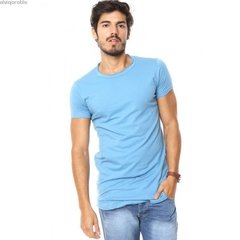 Remeras lisas algodón mercerizado manga corta adultos (más de 20 colores en stock)