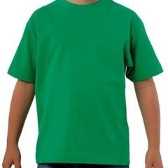 Remeras lisas algodón mercerizado manga corta adultos (más de 20 colores en stock)
