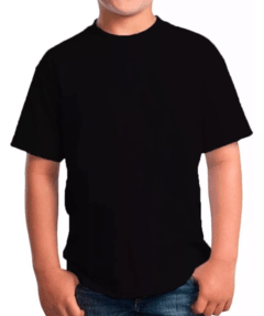 Remeras lisas algodón mercerizado manga corta adultos (más de 20 colores en stock) - tienda online