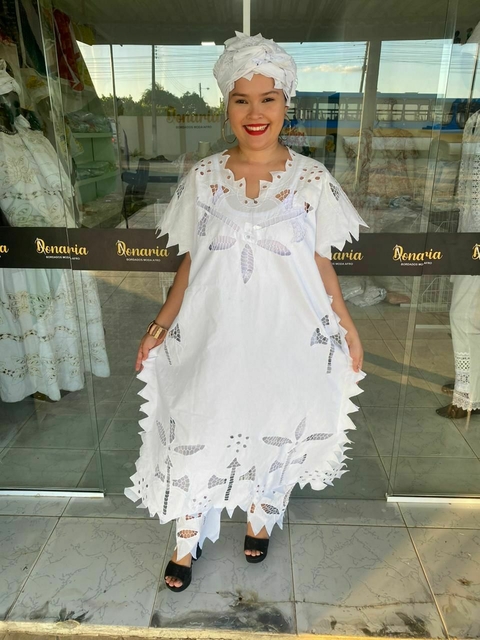 Conjunto Alaka Branco Bordado Rechilieu