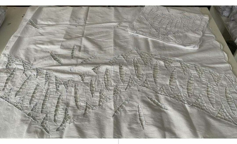 Pano da Costa e Oja Bordado Rechilieu