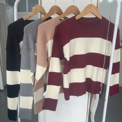 SWEATER JAZMIN COMBINADO - comprar online