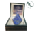 Anillo de lapizlazuli y plata rombo