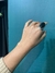Anillo Obsidiana y plata ovalado - comprar online