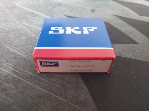 ROLAMENTO RÍDIGO DE ESFERAS - SKF - 6204-2Z/C3