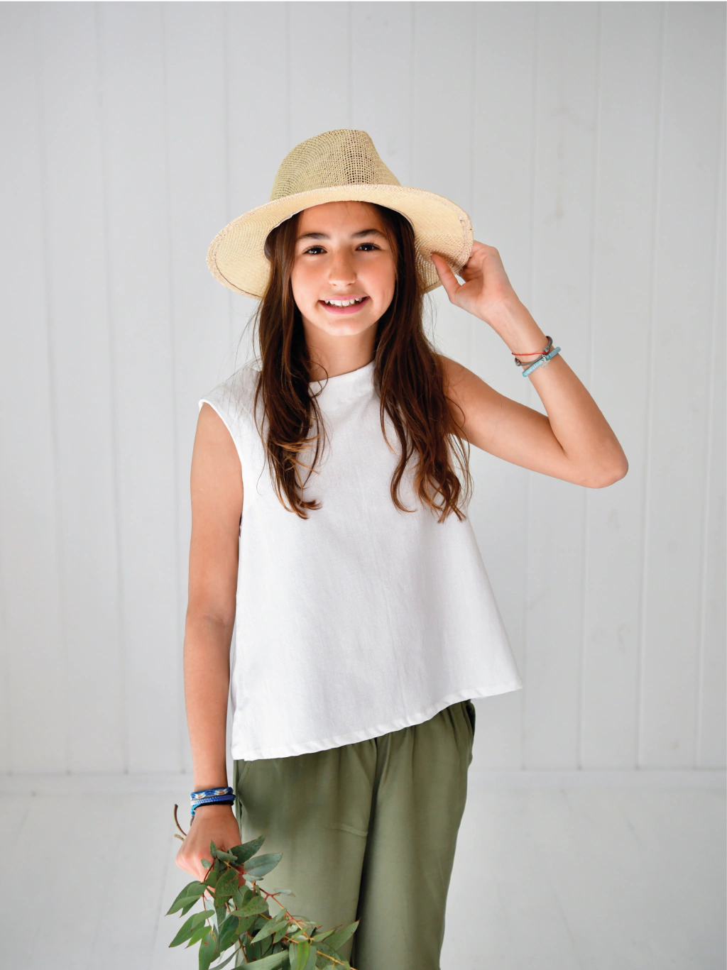 Camisa Cruzada Amelie Blanca
