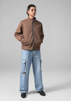 Campera de paño con cuello mao I25/C0002 en internet
