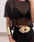 pantalon tul con transparencias - comprar online