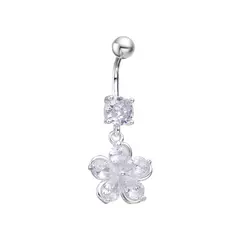 P1871 - Piercing con Cubics, Plata 925. - comprar online