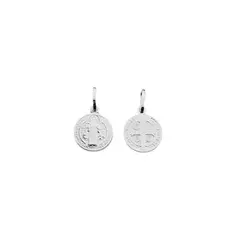 P3177 - Dije Medalla San Benito, Plata 925. - comprar online