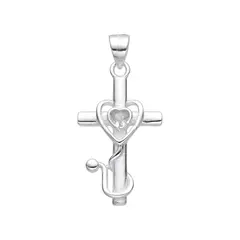 P1920 - Dije con cubics, Plata 925. - comprar online