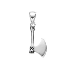 P2719 - Dije de Hacha, Plata 925. - comprar online