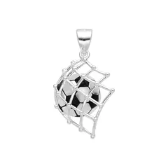 P2637 - Dije de Futbol, Plata 925. - comprar online