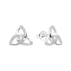 P2531 - Aros con Cubics, Plata 925. - comprar online