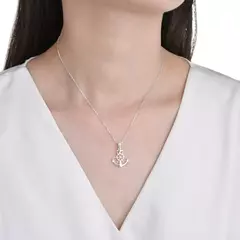 P2649 - Dije Ancla y Timon, Plata 925. en internet