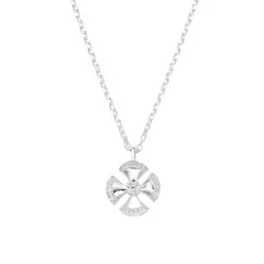 P2582 - Cadena + Dije con Cubics, Plata 925. - comprar online