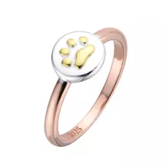 P1934 - Anillo de Huella, Plata 925. - comprar online