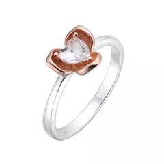 P2603 - Anillo con Cubics Plata 925. - comprar online
