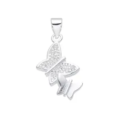 P335 - Dije con Cubics, Plata 925.