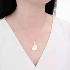 Dije con cubics, Plata 925. en internet