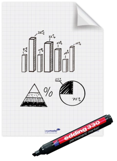 Magic-Chart 60 x 80 cm- 25 hojas - Legamaster LATAM