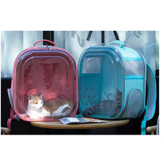 Morral Transparente Plegable PB109 - MiMaskotica | Tienda para Mascotas