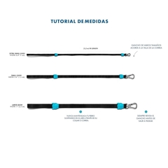 Correa para Perro Skull Leash Zeedog Small