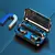Auriculares in-ear gamer inalámbricos TWS F9-5 BTH-F9-5 negro con luz LED en internet