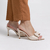 Amelie - Mule Salto Fino com Bico Folha - comprar online