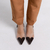 Cleo - Slingback em Vinil Transparente e Detalhe Marrom na internet