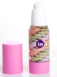 Primer maquillaje 3 en 1 Sinless Beauty - tienda en línea