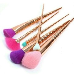 Brochas Beauty Creations Unicornio Rose Gold Colores - comprar en línea