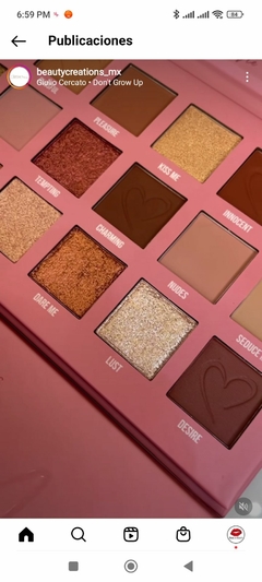Paleta sombras Tease Me