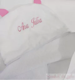 Toalha Banho Capuz Fofura
