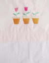 Jogo de Lençol Mini Cama Bordado
