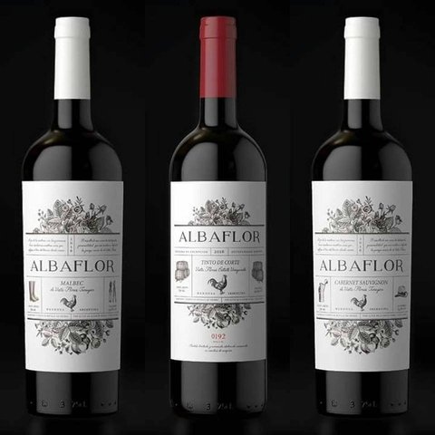 Vino Albaflor Corte De Tintos Blend - comprar online