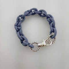 Pulsera de Goma y Plata