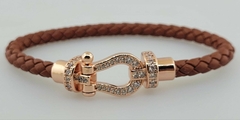 Pulsera de cuero Lira - 18Karatti