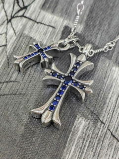 Cadena con 2 cruces - comprar online