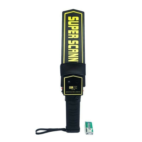 DETECTOR DE METAL MANUAL SUPER SCANNER