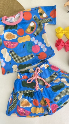 Conjunto Colorê Frutinhas - COLEÇÃO COLORIR