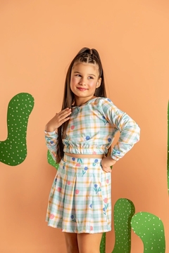 Conjunto Manga Longa Tulipas - COLEÇÃO COLORIR - comprar online