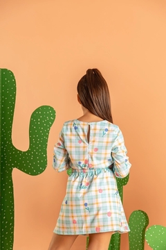 Conjunto Manga Longa Tulipas - COLEÇÃO COLORIR - Lilly Moda Kids