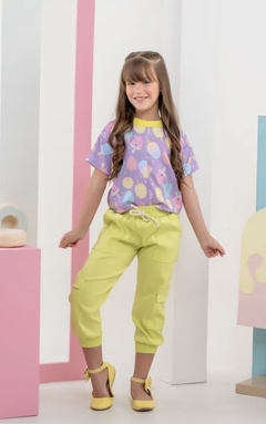 Conjunto Jogger Docinhos Color - COLEÇÃO COLORIR