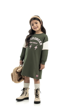 Vestido Molecotton Team Girls Verde